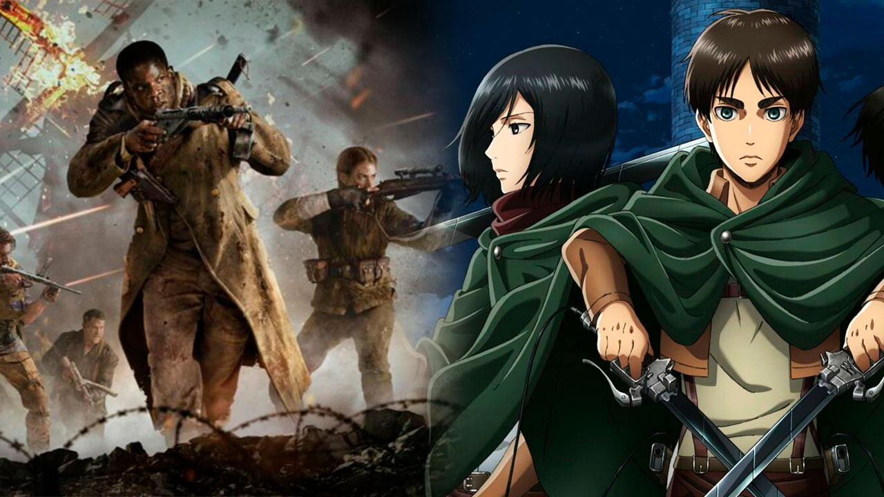 Paquete Shingeki no Kyojin en Call of Duty Vanguard y