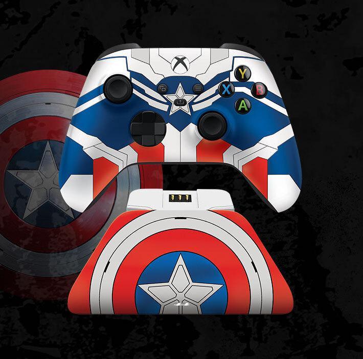 Marvel Revela El Nuevo Controlador Xbox De Capitán América Fotos