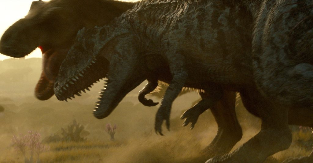 La Batalla Final De Jurassic World Dominion Se Filtr En L Nea Therizinosaurus Ayuda A T Rex A