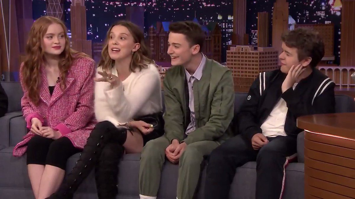 Millie Bobby Brown และเด็ก ๆ'Stranger Things'สร้าง'Chicken Noodle Soup