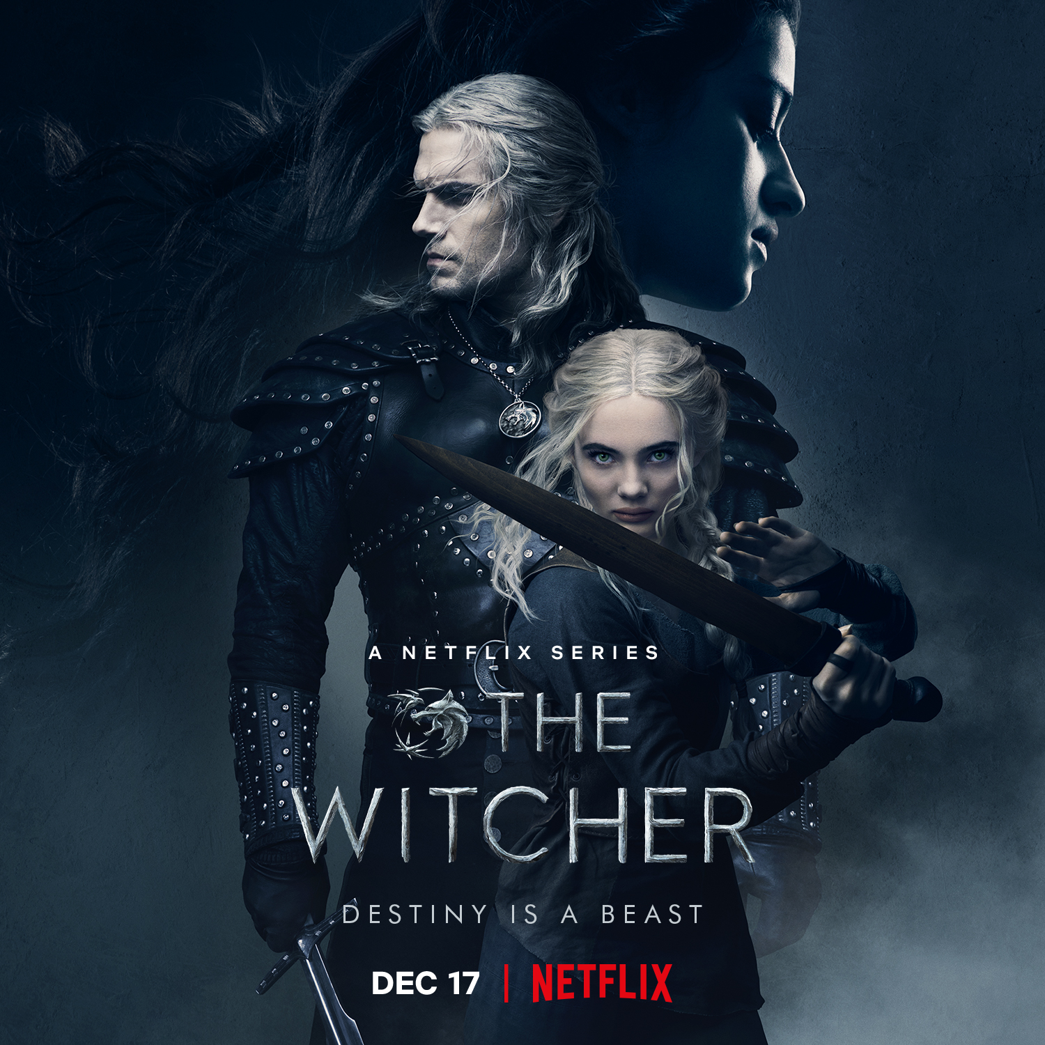 Geralt et Ciri ont l air féroces dans la nouvelle affiche de la saison de The Witcher